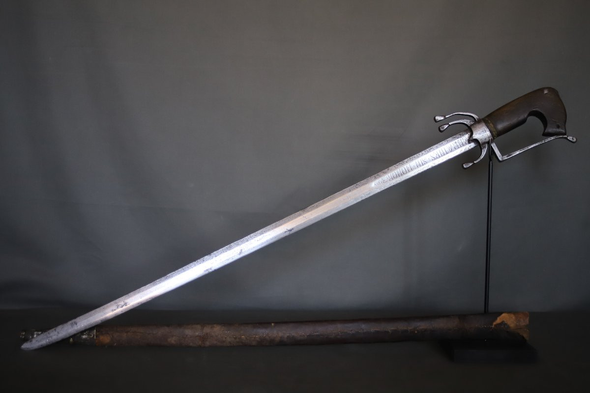Moroccan Nimcha Sword With Spanish Blade - Morocco, 18th Century-photo-3