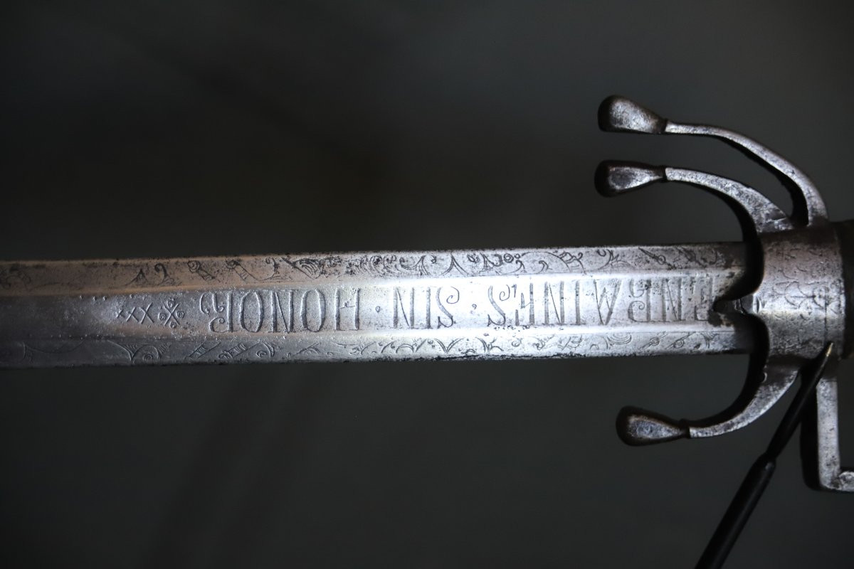 Moroccan Nimcha Sword With Spanish Blade - Morocco, 18th Century-photo-4