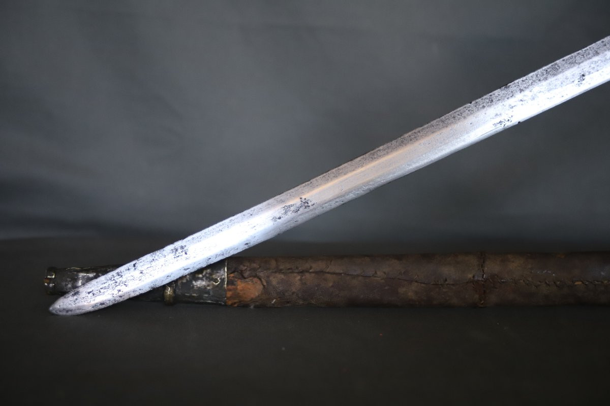 Moroccan Nimcha Sword With Spanish Blade - Morocco, 18th Century-photo-5