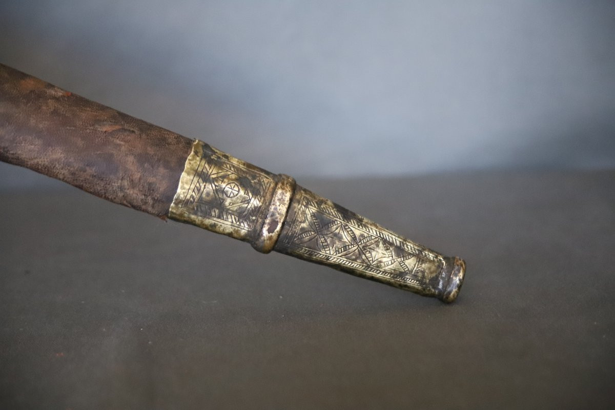 Moroccan Nimcha Sword With Spanish Blade - Morocco, 18th Century-photo-7