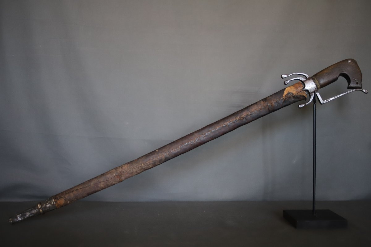 Moroccan Nimcha Sword With Spanish Blade - Morocco, 18th Century-photo-8