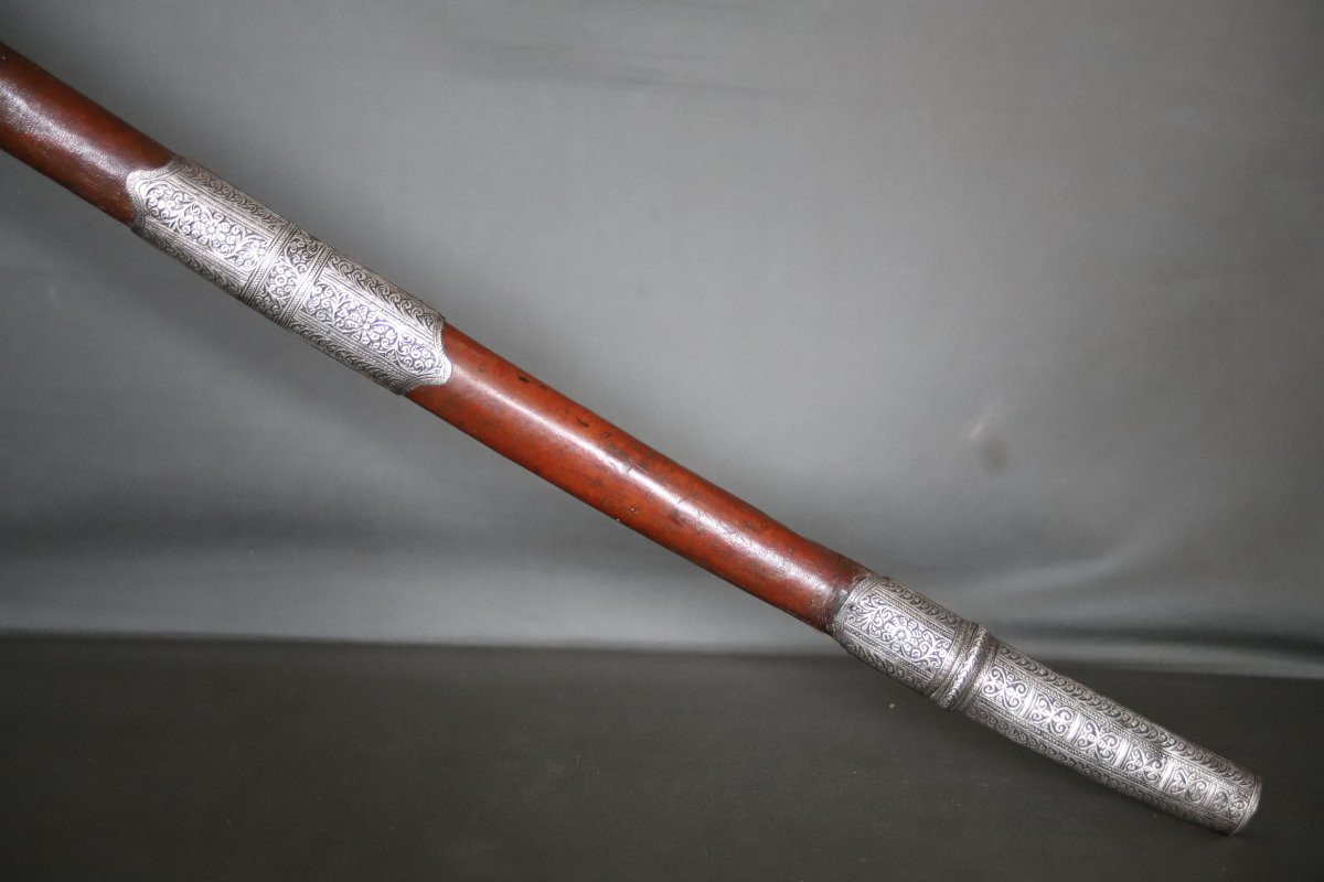  Sabre nimcha Marocain - Maroc, milieu 19ème siècle-photo-1