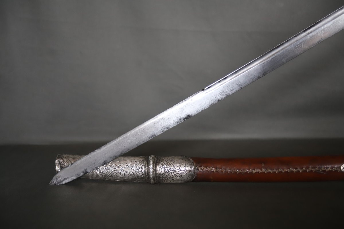  Sabre nimcha Marocain - Maroc, milieu 19ème siècle-photo-8