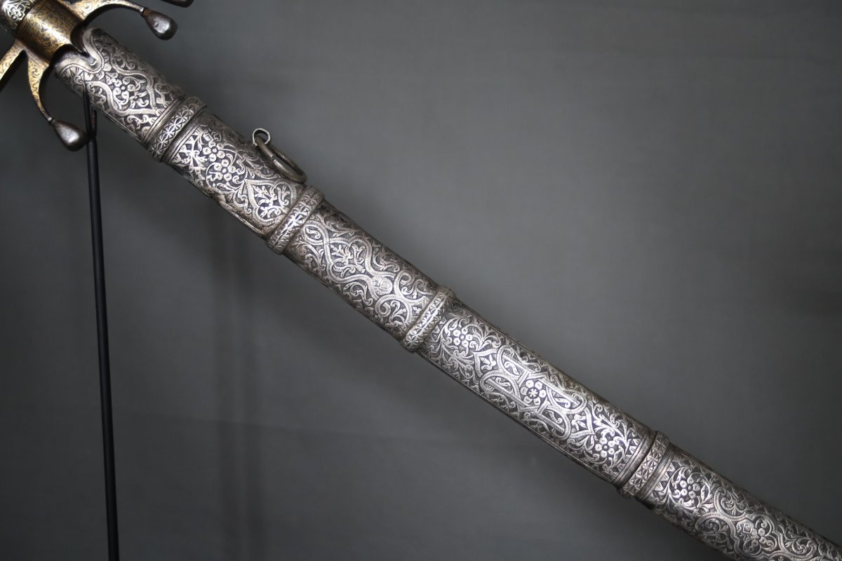 Moroccan Nimcha Sword - Morocco, 19th Century-photo-2