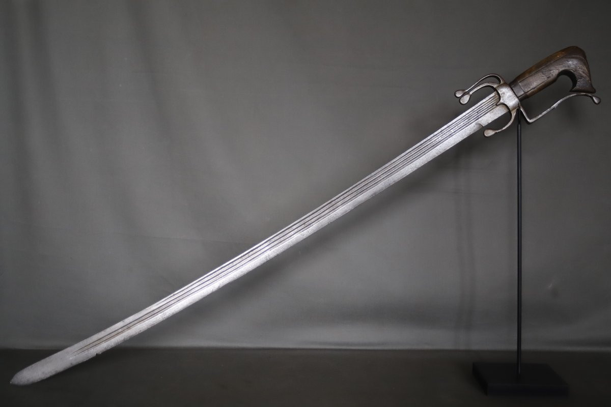 Moroccan Nimcha Sword - Morocco, 17th Century-photo-3