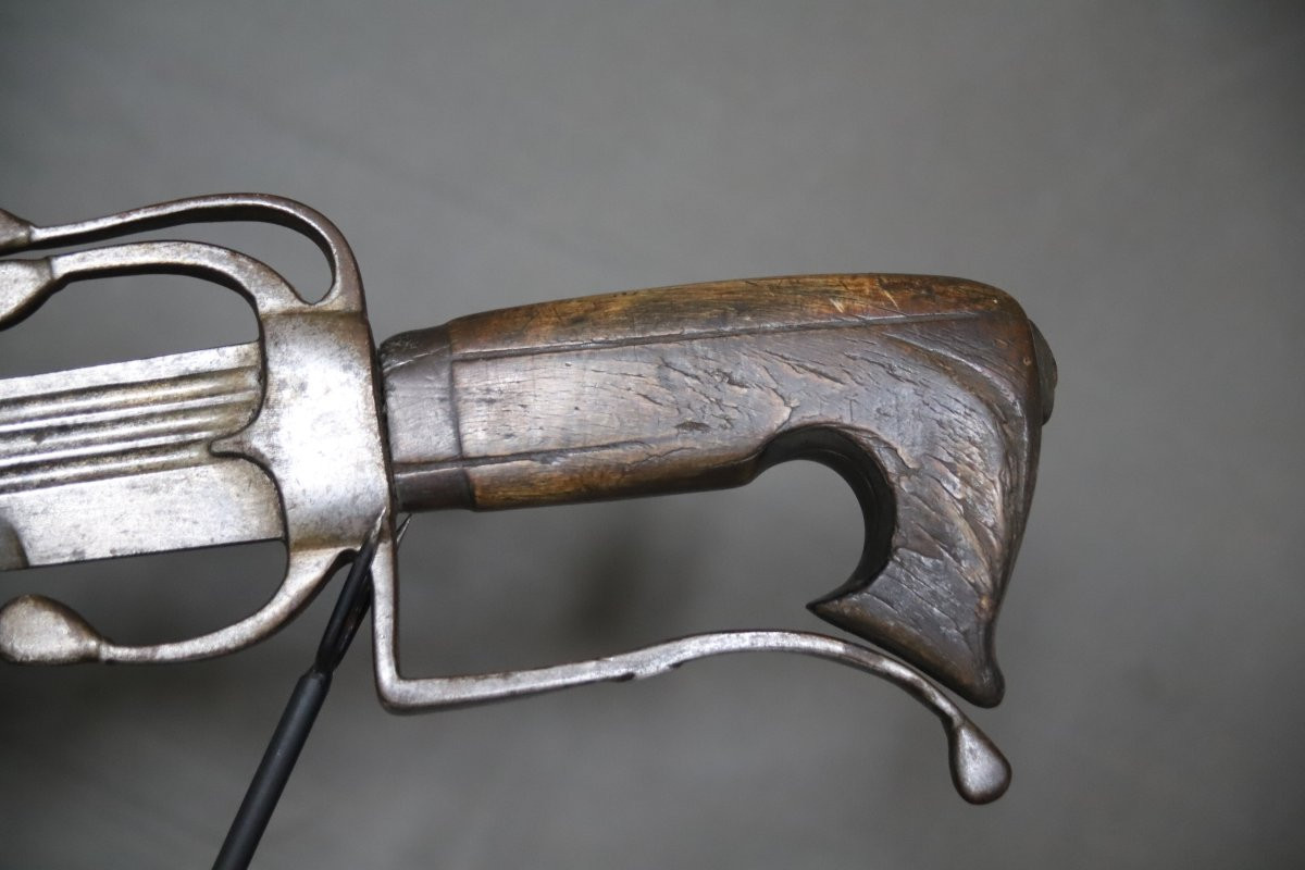 Moroccan Nimcha Sword - Morocco, 17th Century-photo-5