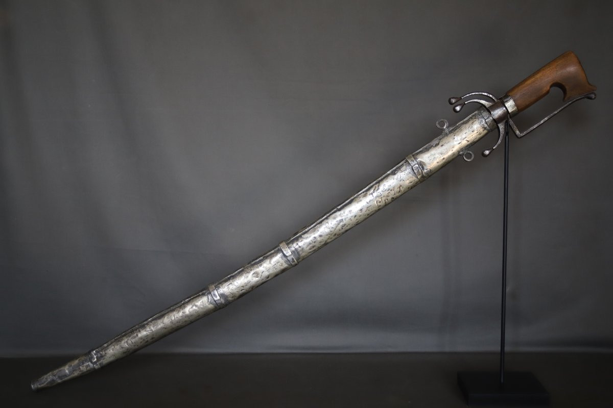  Sabre nimcha - Afrique du Nord, 19ème siècle-photo-4
