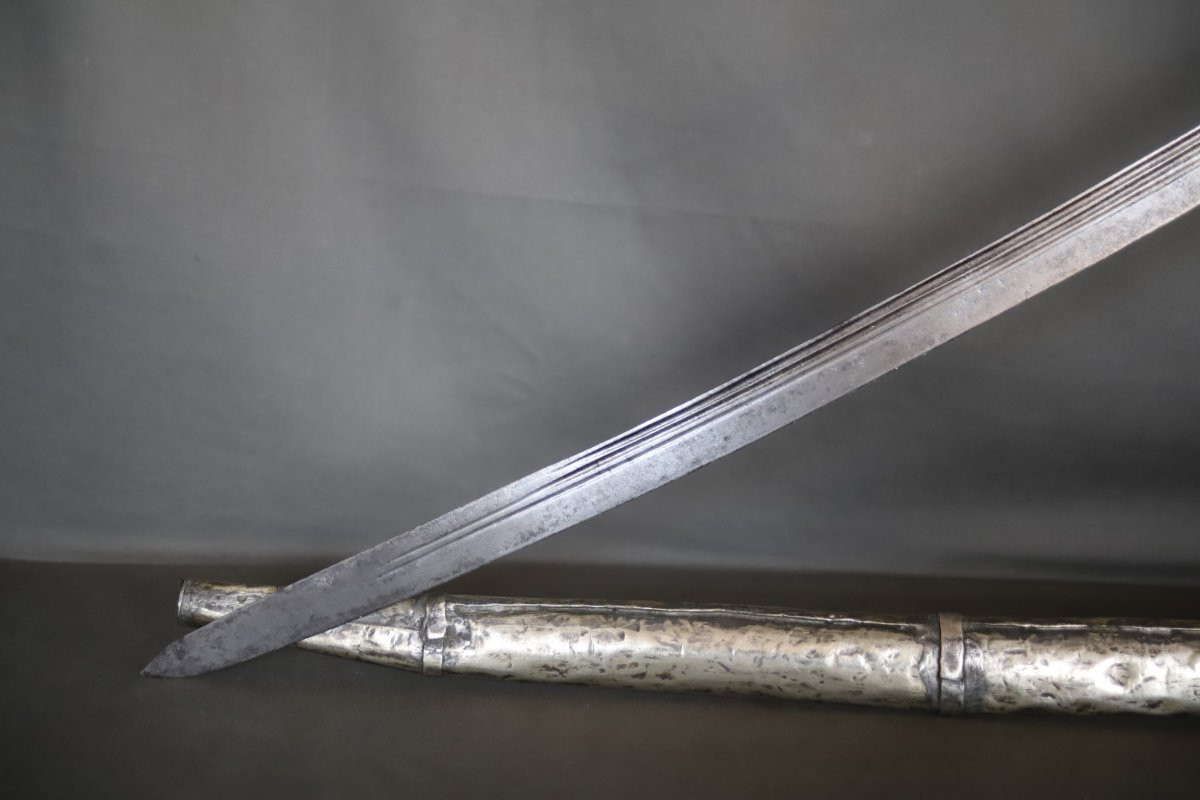  Sabre nimcha - Afrique du Nord, 19ème siècle-photo-8