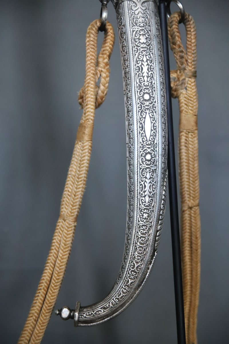 Moroccan Dagger Known As Koumya - Morocco, 1955-photo-2