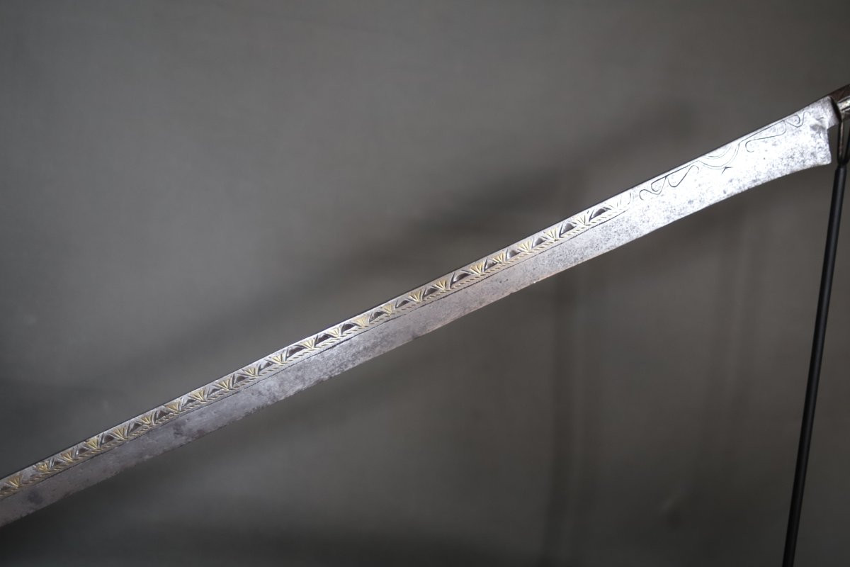 Long sabre Kabyle dit flissa - Algérie, Kabylie, 19ème siècle -photo-6