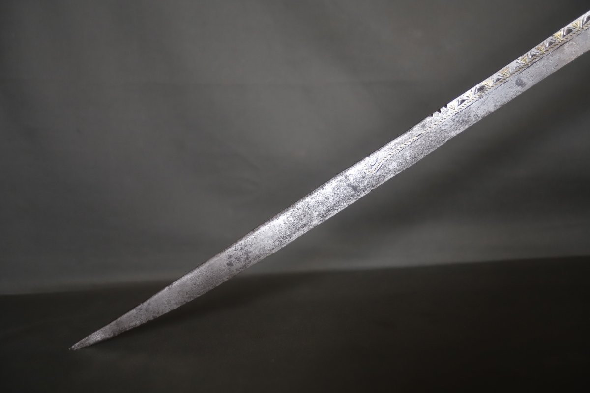 Long sabre Kabyle dit flissa - Algérie, Kabylie, 19ème siècle -photo-7