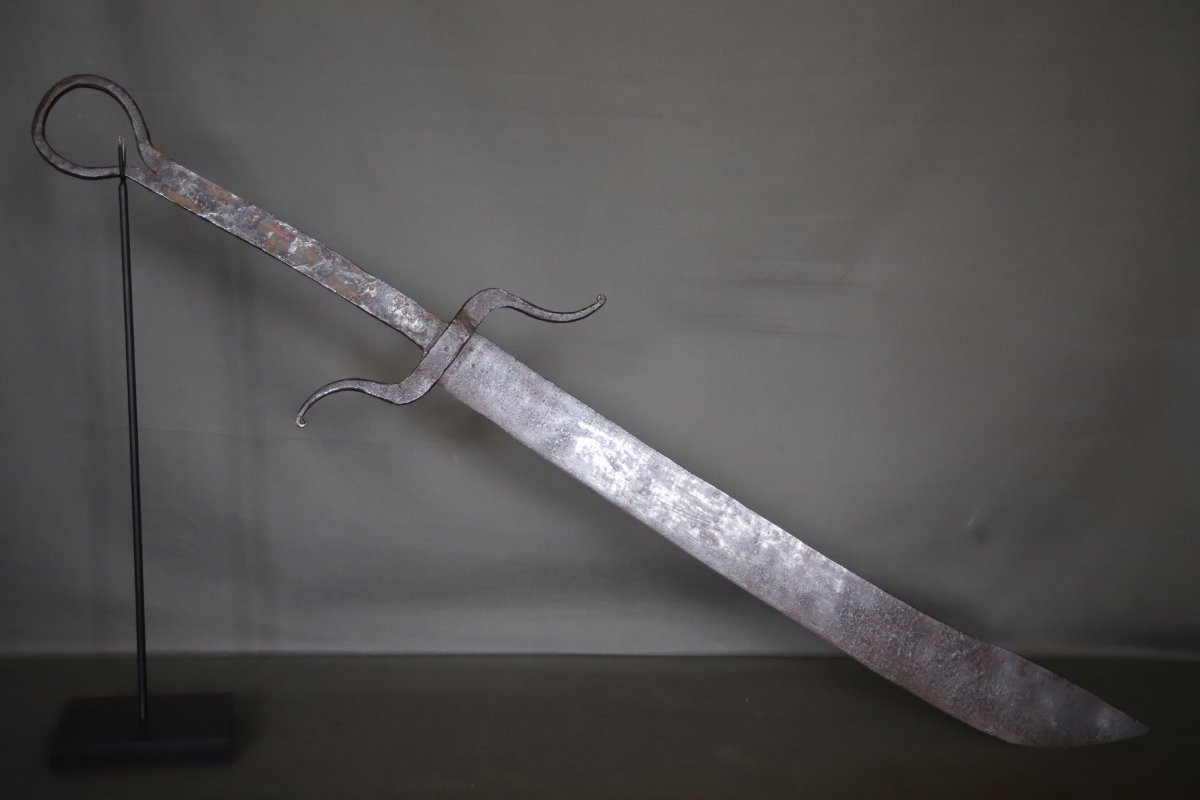 Fort sabre Chinois dit dadao - Chine, 19ème début 20ème siècle-photo-2