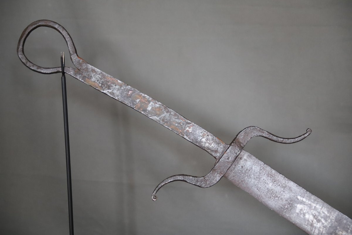 Fort sabre Chinois dit dadao - Chine, 19ème début 20ème siècle-photo-3