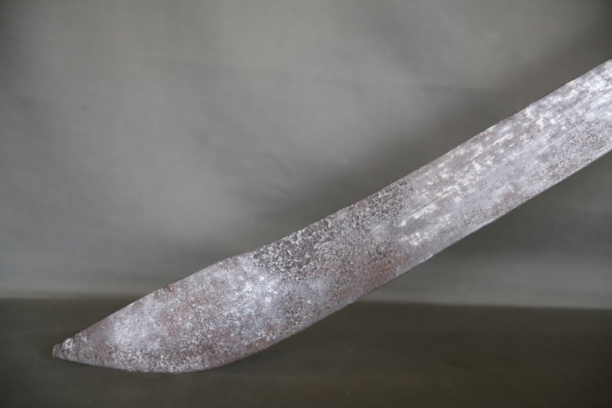 Fort sabre Chinois dit dadao - Chine, 19ème début 20ème siècle-photo-6