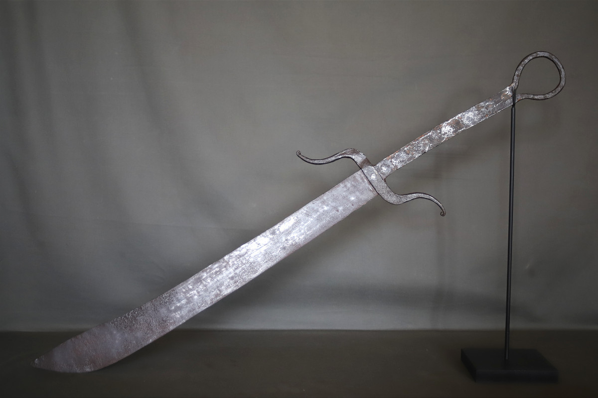 Fort sabre Chinois dit dadao - Chine, 19ème début 20ème siècle