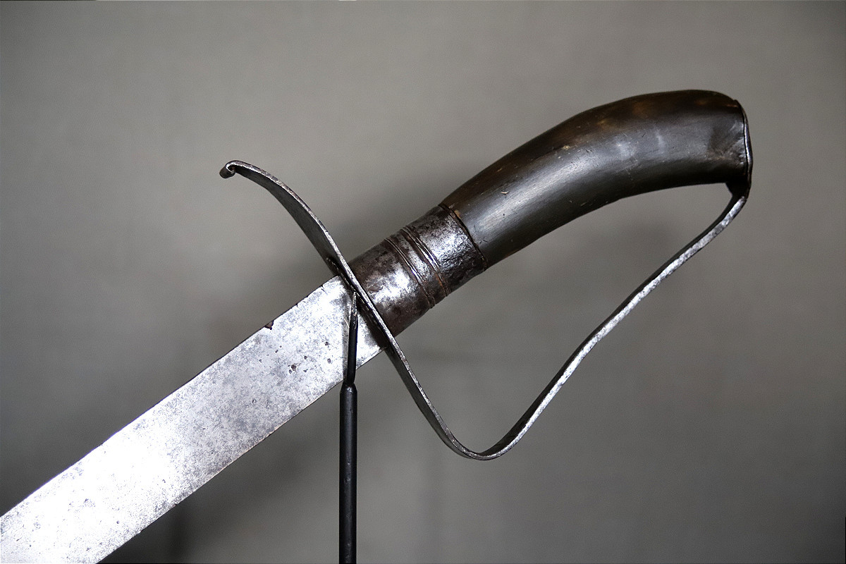 Sabre court des populations Hmong, Nord du Vietnam, vers 1900 ou antérieur