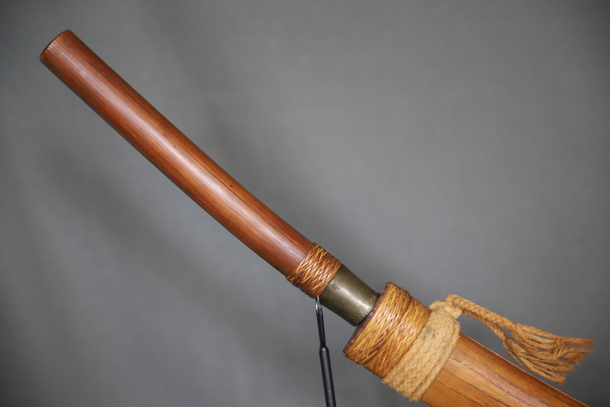 Vietnamese Dha Sword - Indochina, Vietnam, Circa 1950-photo-3