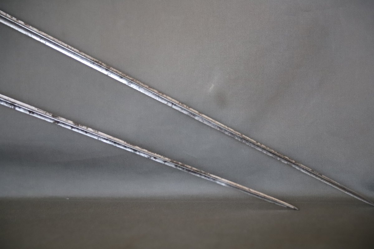Pair Of Dueling Swords - France, Circa 1830-1840-photo-2