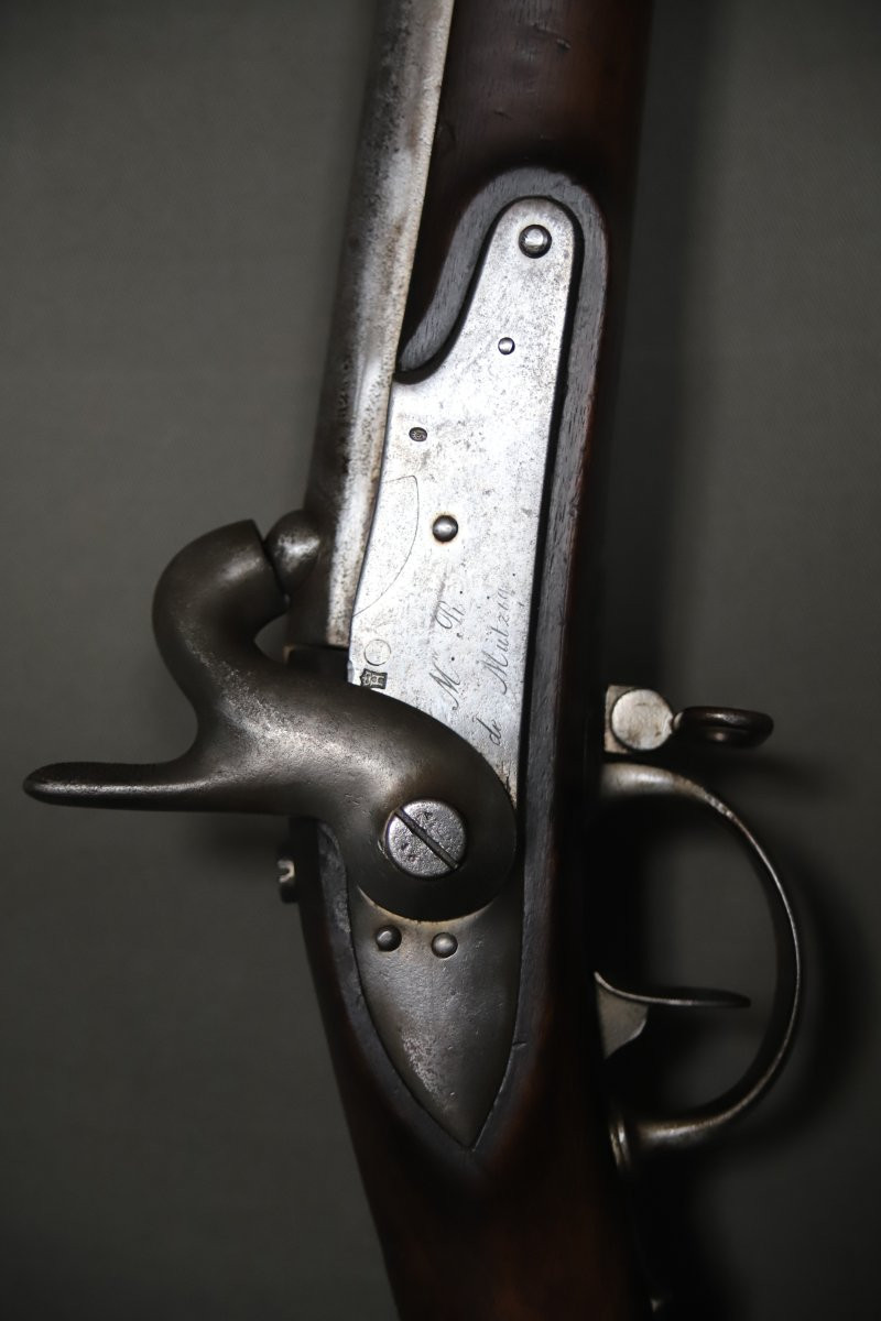 Fusil d'infanterie Français modèle 1822 T bis - France, milieu 19ème siècle-photo-3