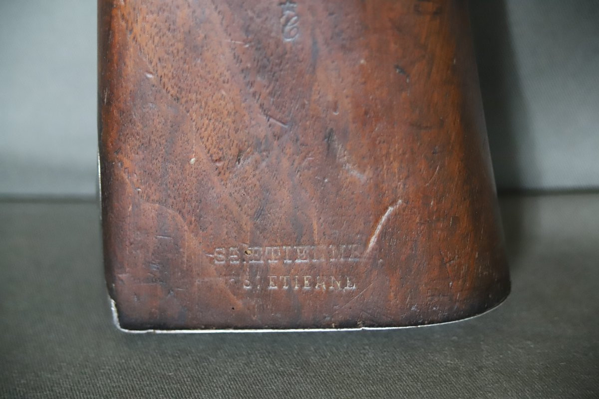 Fusil d'infanterie Français modèle 1822 T bis - France, milieu 19ème siècle-photo-1