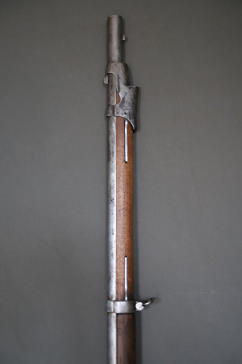 Fusil d'infanterie Français modèle 1822 T bis - France, milieu 19ème siècle-photo-2