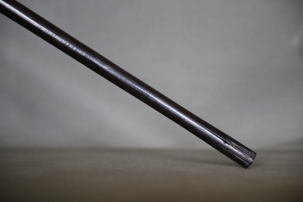 Mauritanian Ebony And Silver Cane - Mauritania, Early 20th Century-photo-7