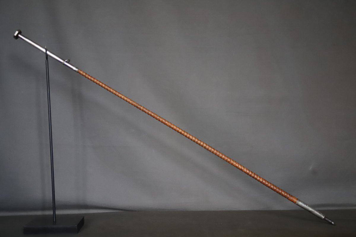 Basque Cane Known As Makhila - Ladies' Model - France, Circa 1900-photo-2