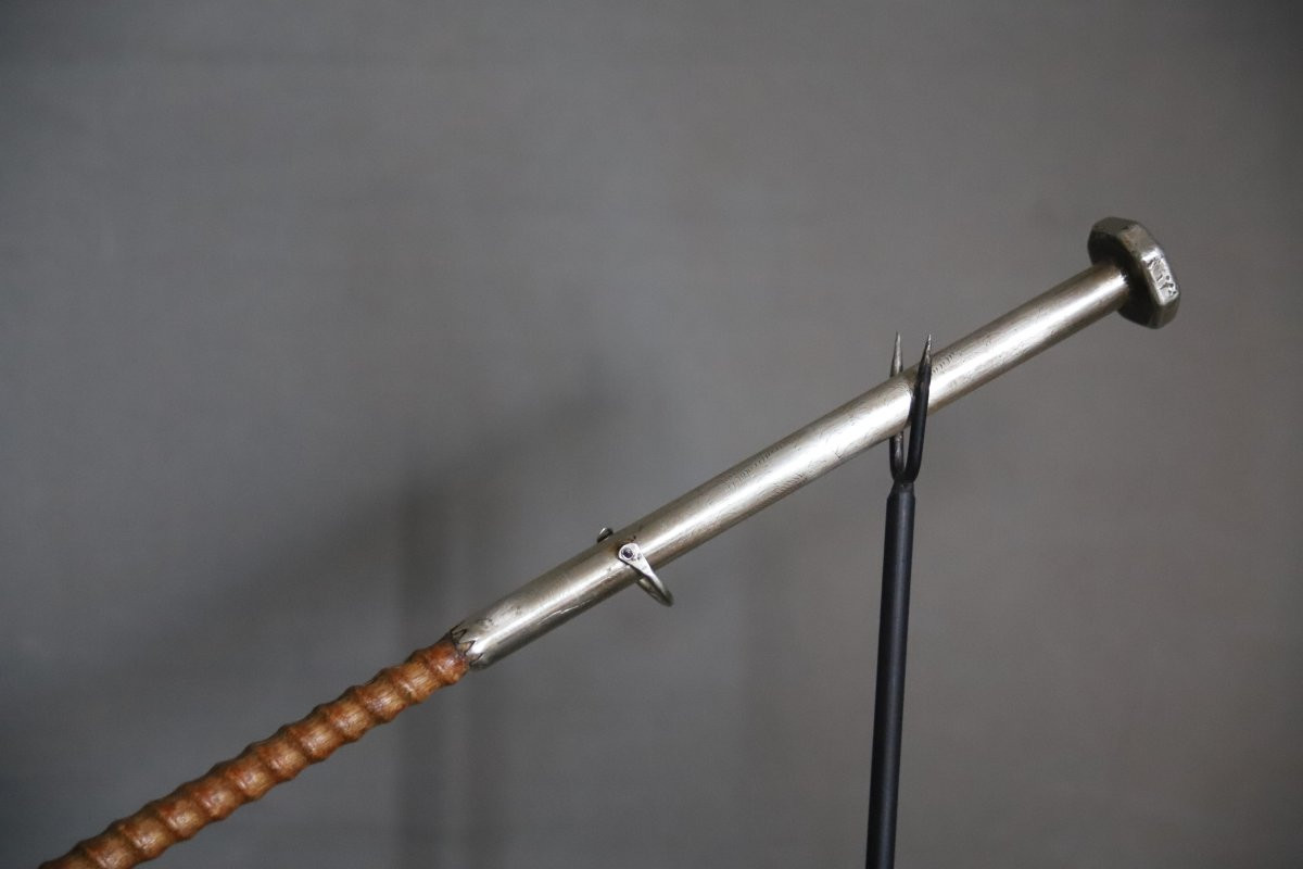 Basque Cane Known As Makhila - Ladies' Model - France, Circa 1900-photo-3