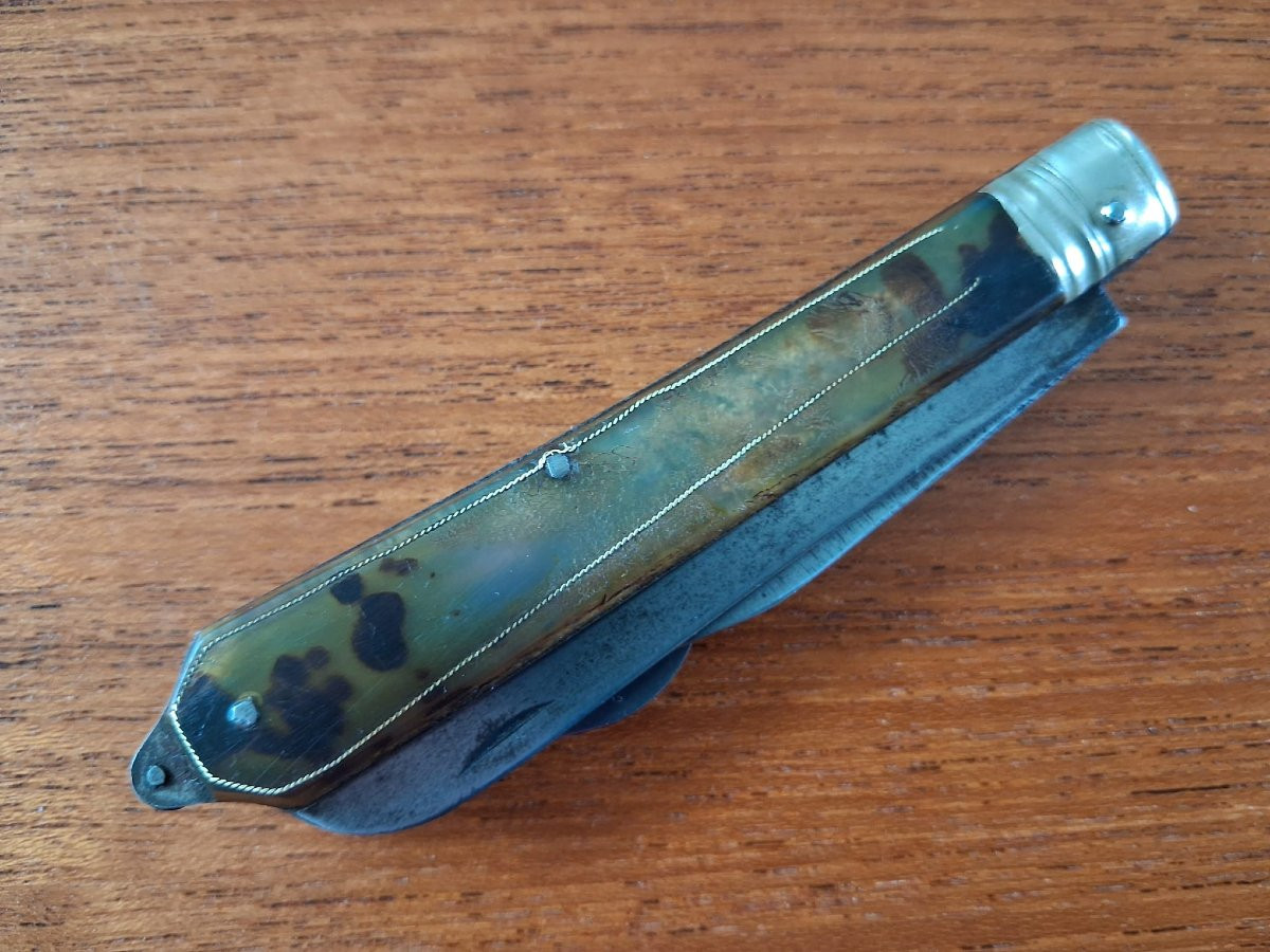 Multifunction Folding Knife - France, 19th Century-photo-3