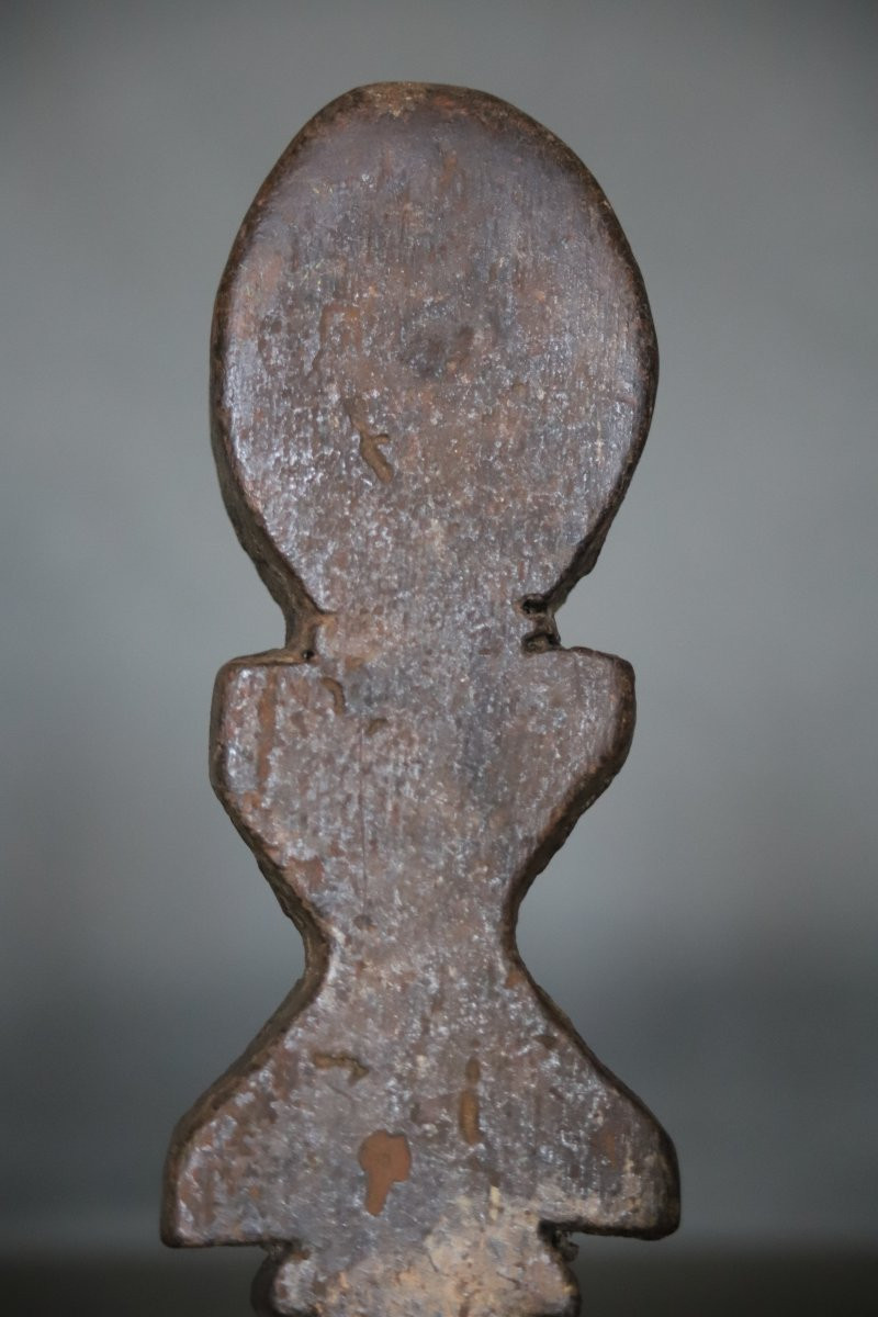 A Carved Wooden Churn Guide - Himalayan Regions, Probably Nepal-photo-2