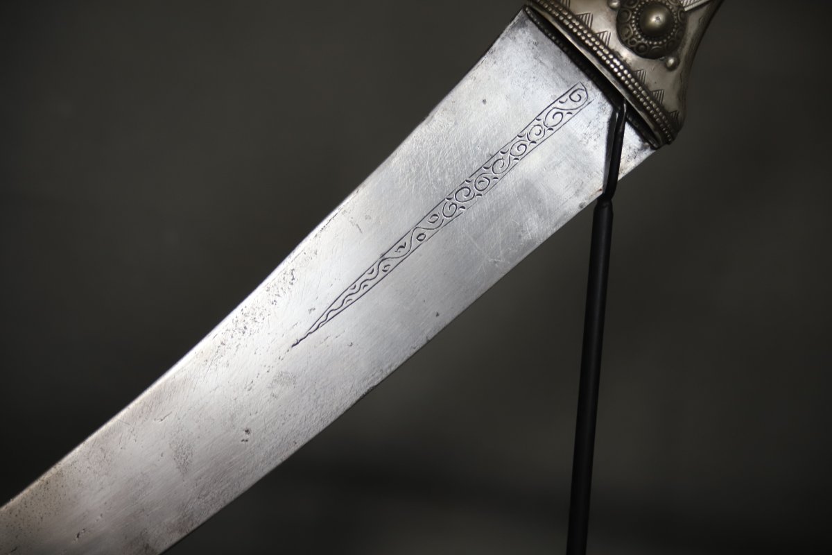 Arab Jambiya Dagger - Arabian Peninsula, Saudi Arabia Or Yemen, 19th/early 20th Century-photo-3