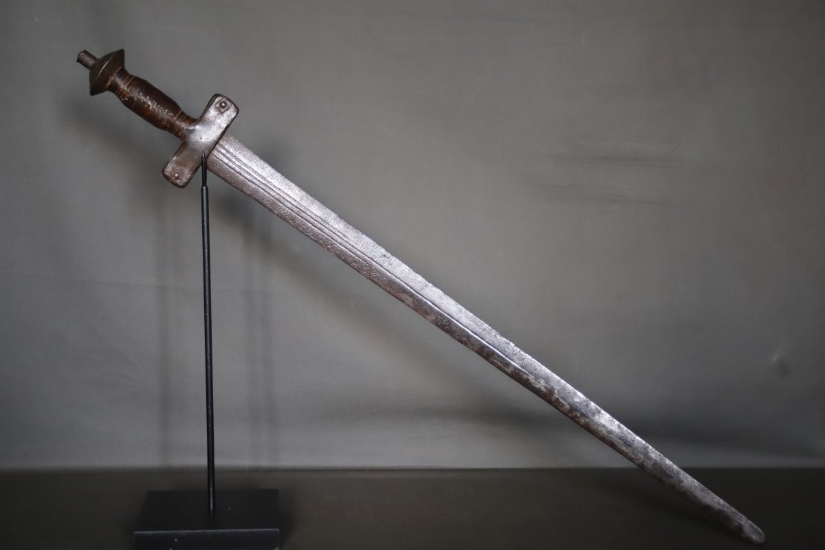 Takouba Sword - Sahel, Southern Algeria, Mali, Niger, 19th Century-photo-3
