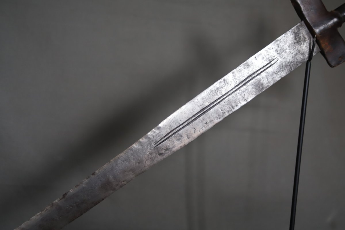 Takouba Targui Sword - Southern Algeria, Mali, Niger, Early 20th Century Or Earlier-photo-4
