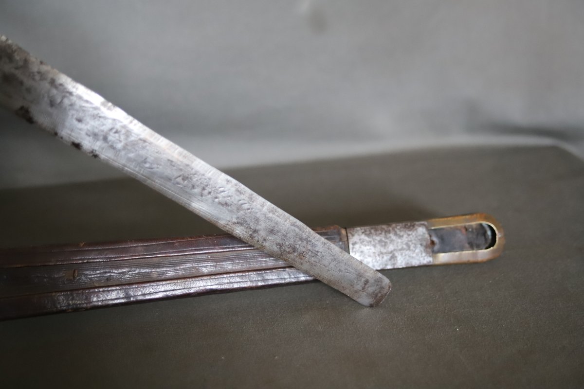 Takouba Targui Sword - Southern Algeria, Mali, Niger, Early 20th Century Or Earlier-photo-8