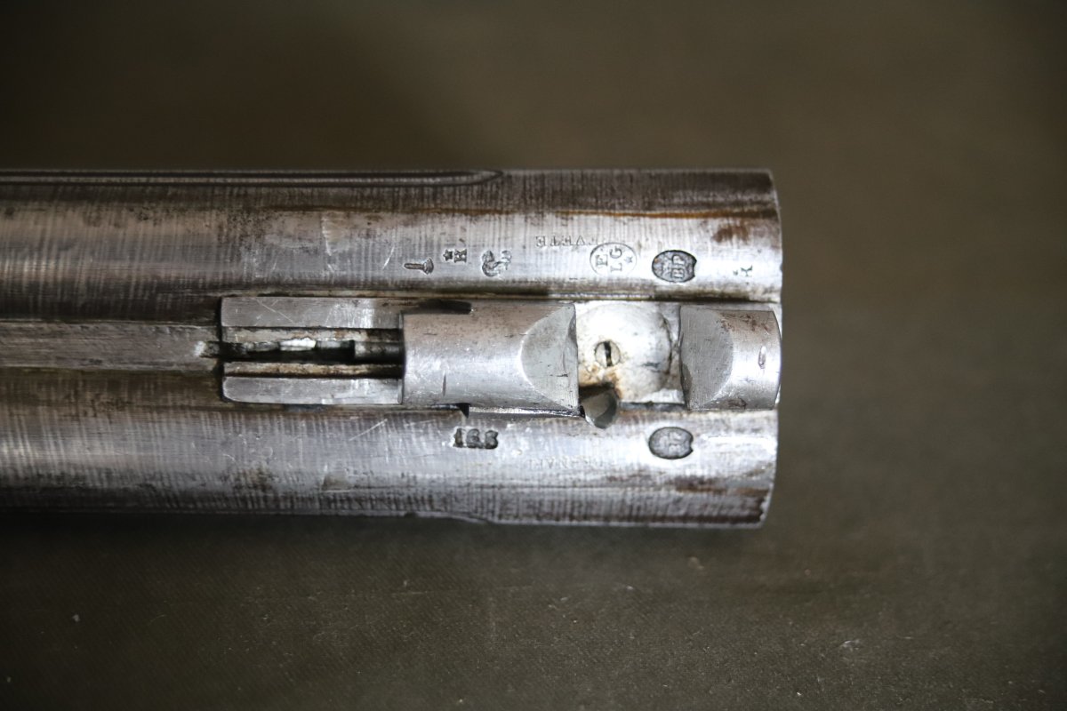 Fusil De Chasse Calibre 16  à Percussion Centrale Et Chiens Extérieurs - Fin 19ème, Catégorie D-photo-6