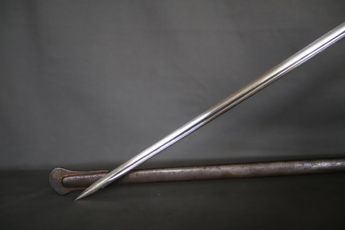 Sabre Français d'officier d'infanterie modèle 1882 - France, daté 1903-photo-4