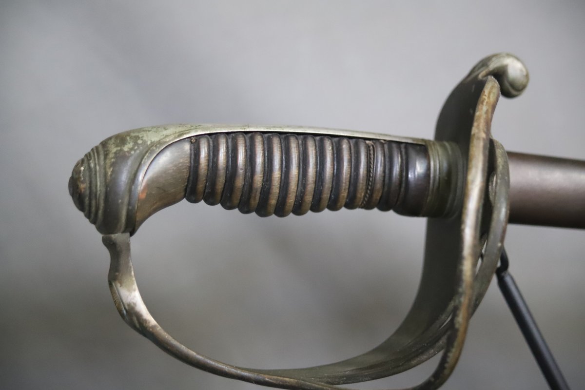 Sabre Français d'officier d'infanterie modèle 1882 - France, daté 1903-photo-5