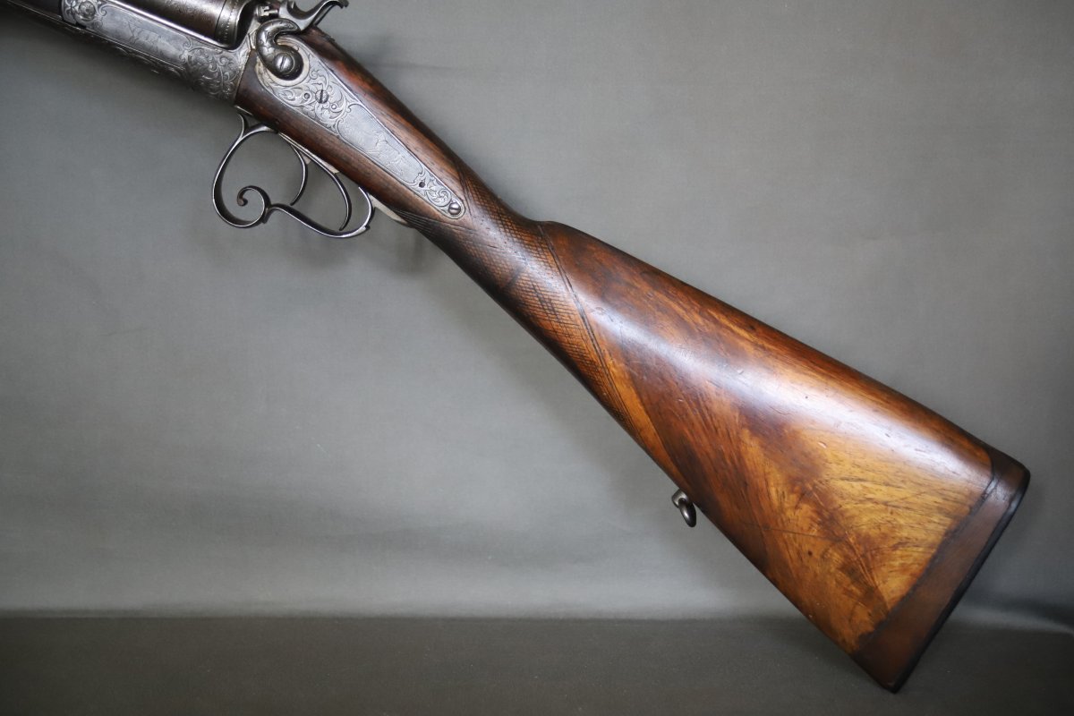 16 Gauge Centerfire Hunting Rifle And Outdoor Dogs - Late 19th Century, Category D-photo-5