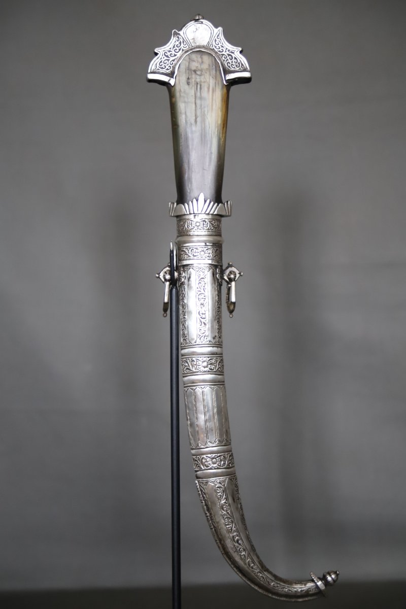  Moroccan Dagger Called Koumya - Morocco, 1930-40-photo-2