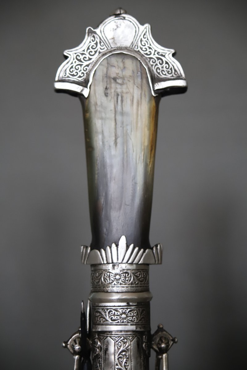  Moroccan Dagger Called Koumya - Morocco, 1930-40-photo-4