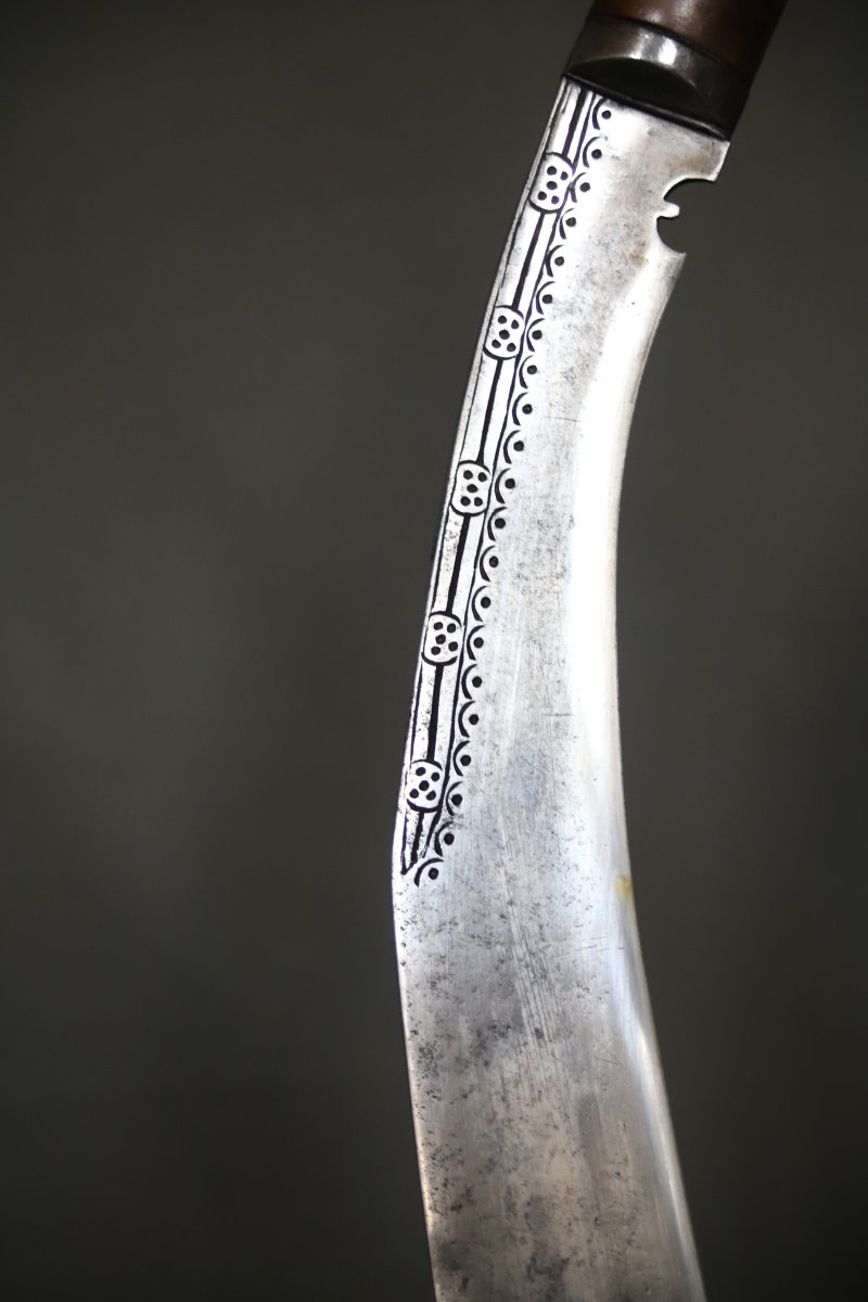 Large Nepalese Kukuri Knife (kukri, Khukri) - Nepal, 1st Half 20th Century-photo-2