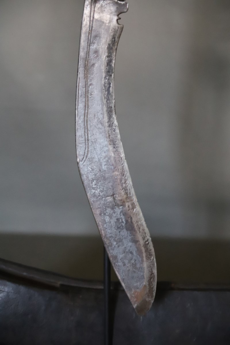 Nepalese Kukuri Knife (kukri, Khukri) - Nepal, Mid-20th Century-photo-3
