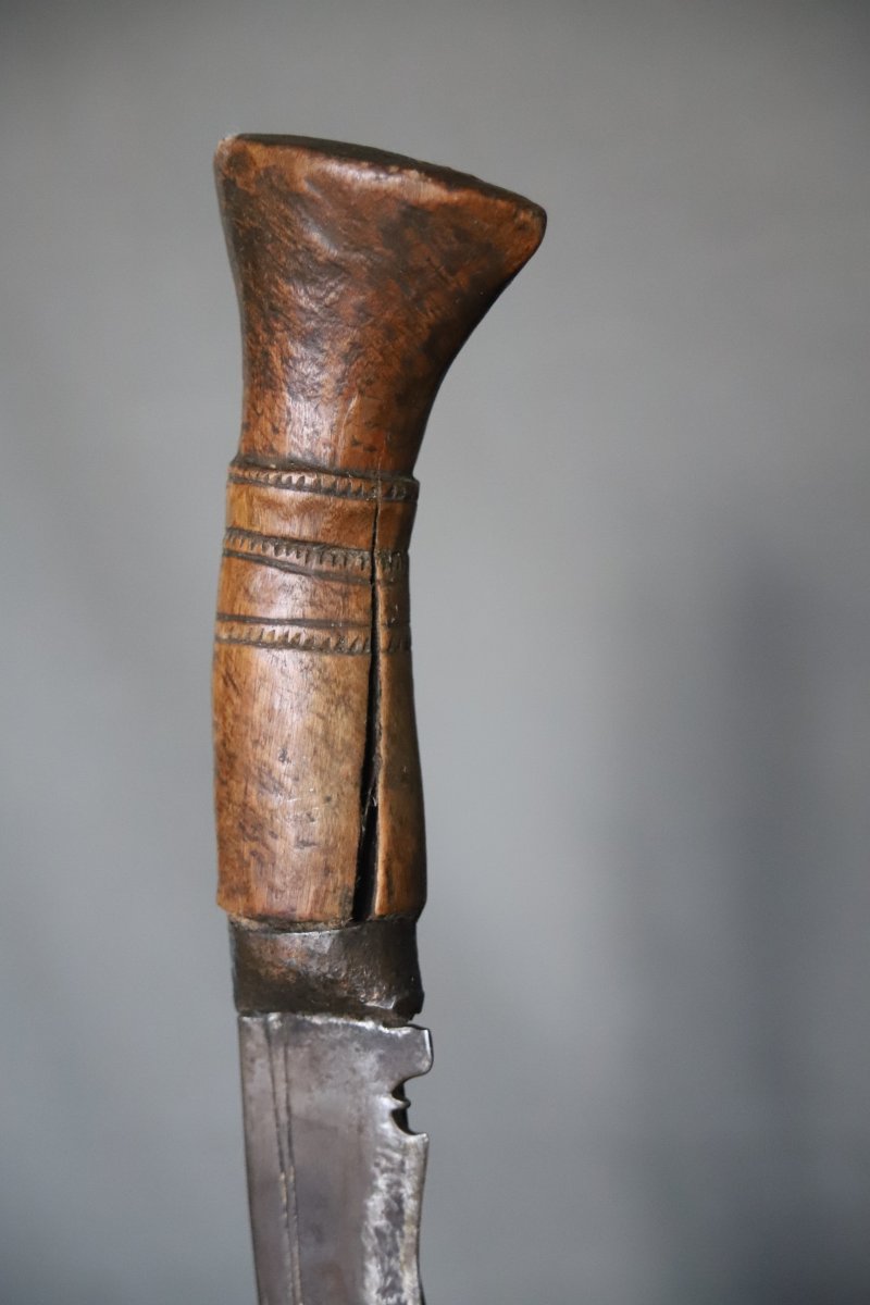 Nepalese Kukuri Knife (kukri, Khukri) - Nepal, Mid-20th Century-photo-7