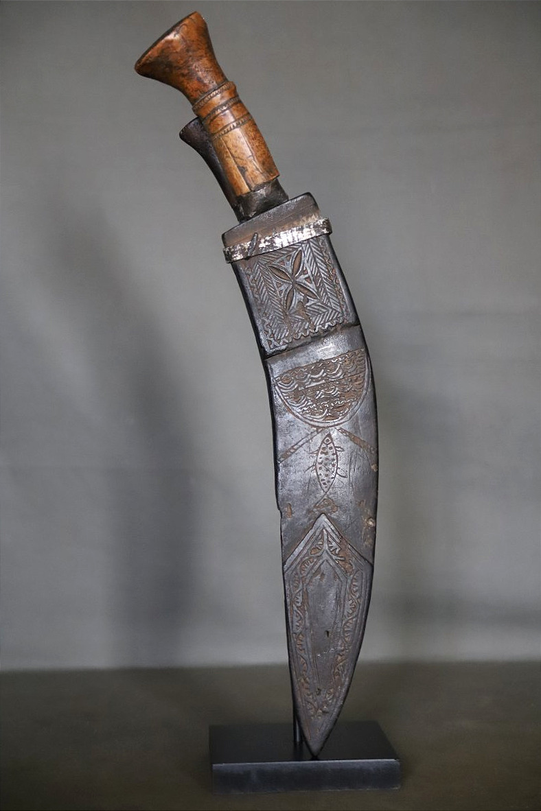 Nepalese Kukuri Knife (kukri, Khukri) - Nepal, Mid-20th Century