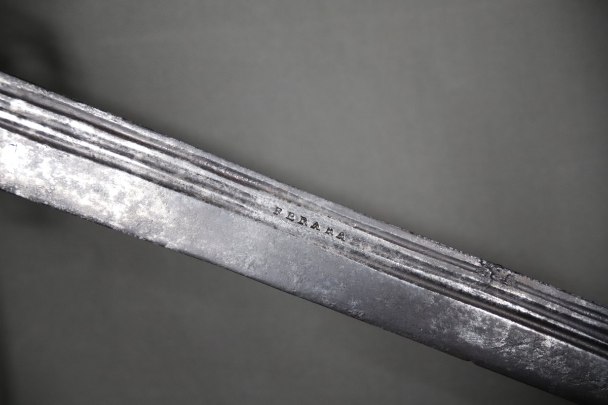 Moroccan Nimcha Sword With European Blade Andrea Ferara - Morocco, 17th Century-photo-4