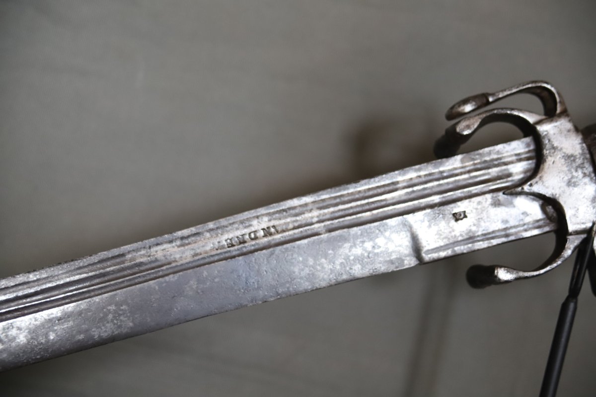 Moroccan Nimcha Sword With European Blade Andrea Ferara - Morocco, 17th Century-photo-1