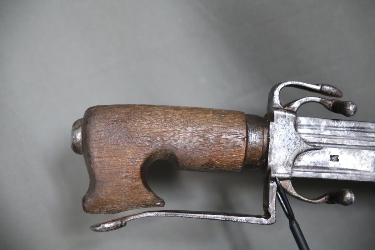 Moroccan Nimcha Sword With European Blade Andrea Ferara - Morocco, 17th Century-photo-2