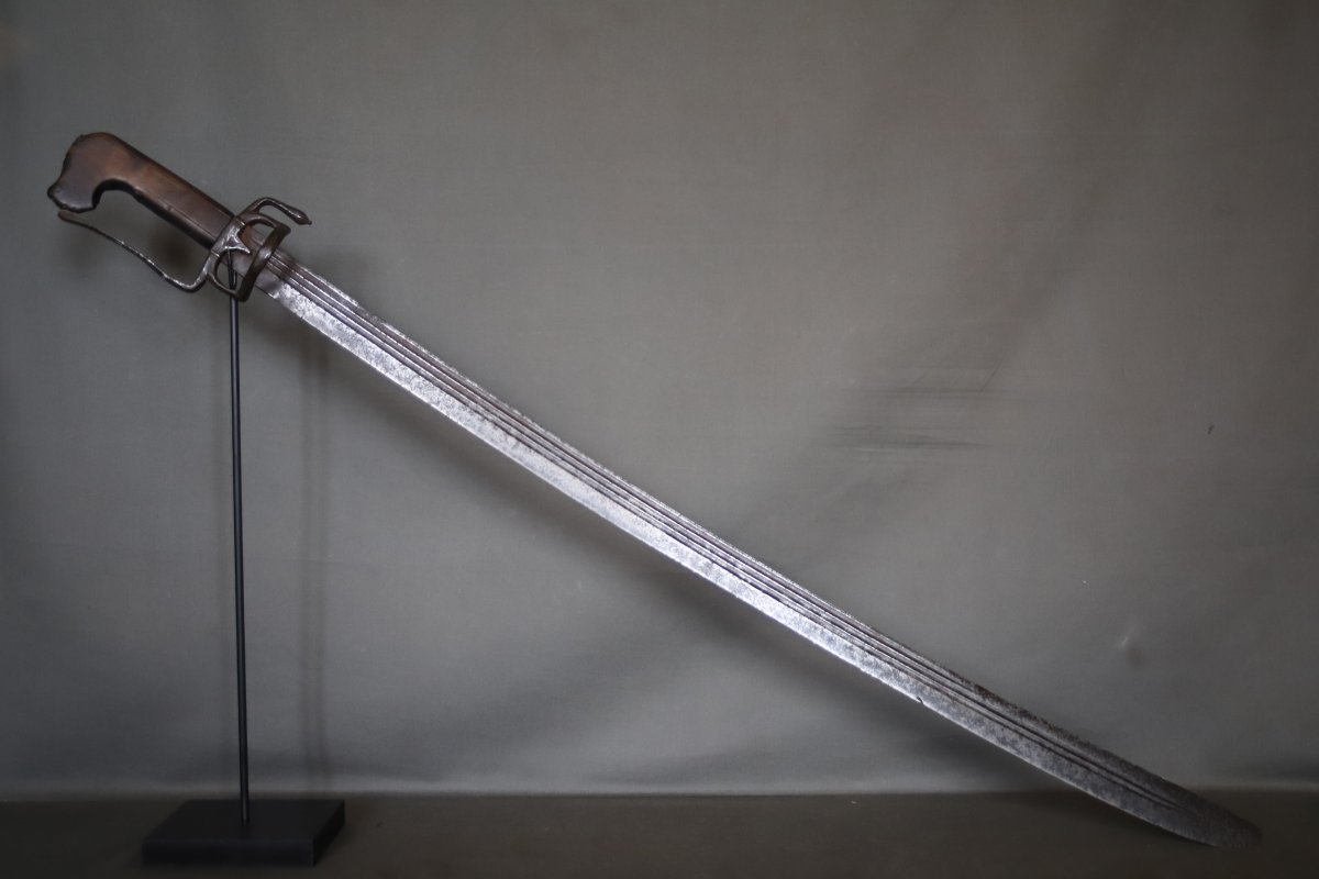 Nimcha Sword With A European-style Blade – North Africa, 17th Century -photo-2