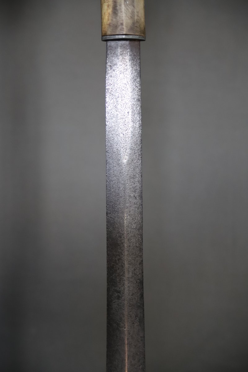 Sabre court de la corne de l'Afrique dit bilao - Abyssinie, Ethiopie, 19ème début 20ème siècle-photo-1