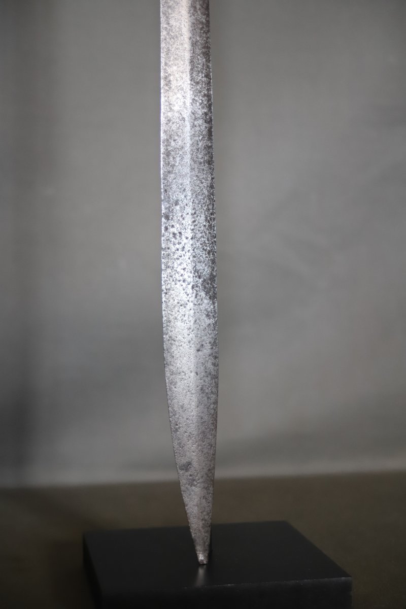Sabre court de la corne de l'Afrique dit bilao - Abyssinie, Ethiopie, 19ème début 20ème siècle-photo-4
